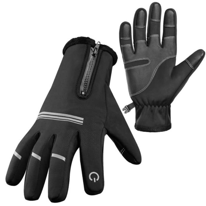 OEM - Jianyi Vattenavvisande touchvantar / handskar - Medium - Svart