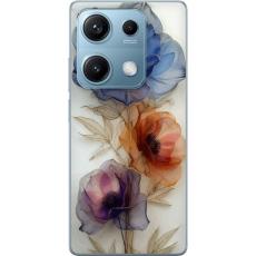 iSecrets - Mobilskal till Xiaomi Redmi Note 14S med Silkesblommor