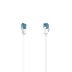 Hama - HAMA N&auml;tverkskabel CAT6a Slim U/UTP 0,25m Vit