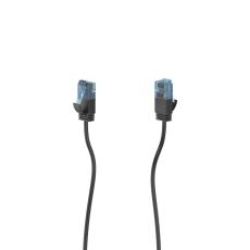 Hama - HAMA N&auml;tverkskabel CAT6a Slim U/UTP 0,50m Svart