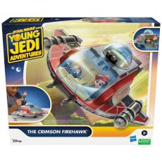 SW - SW Lekset Young Jedi 4in Playset The Crimson Firehawk