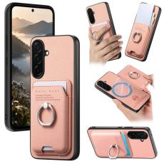 OEM - Mobilskal f&ouml;r Samsung Galaxy S26 Konstl&auml;der + PC + TPU - Rosa