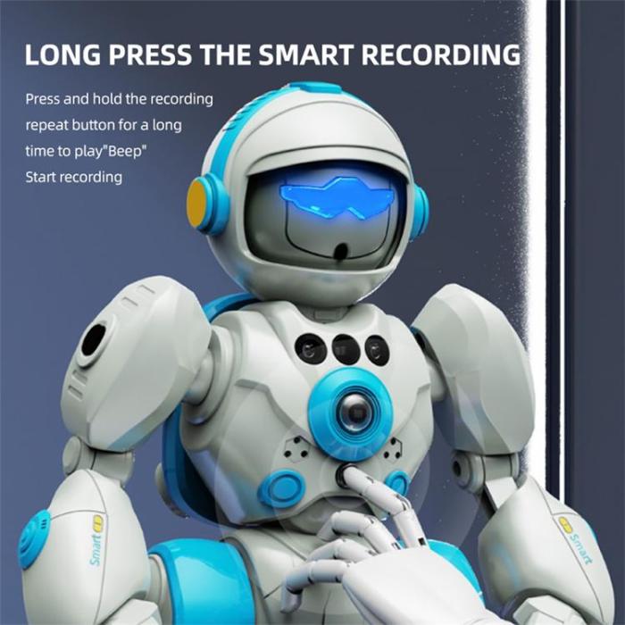 OEM - AI Röststyrd Robot Programmerbar Gestavkänning Leksak för Barn (Ålder 3+)