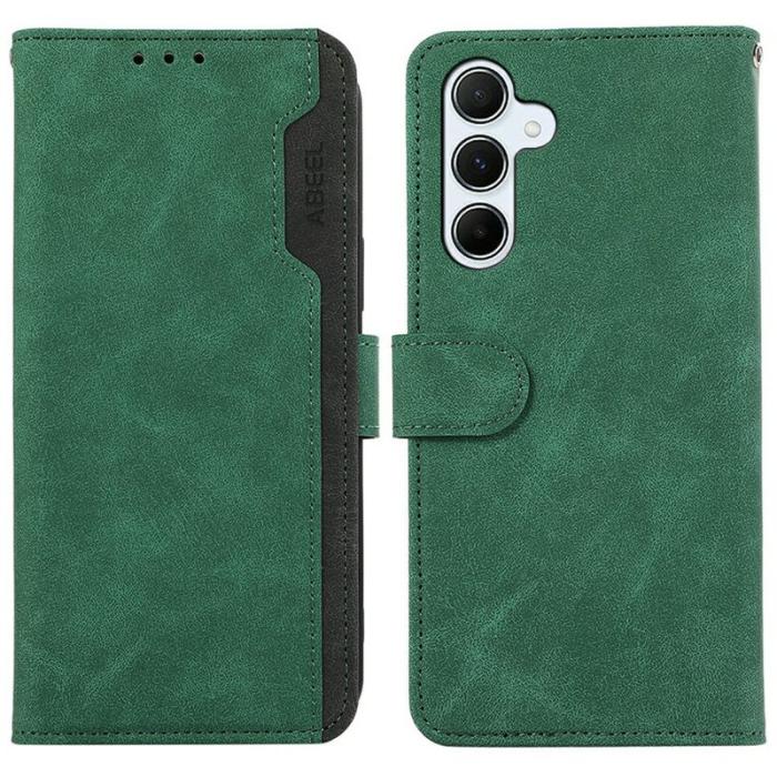 ABEEL - ABEEL Samsung Galaxy A17 5G / A17 4G / A26 5G Konstläder Plånboksfodral Grön