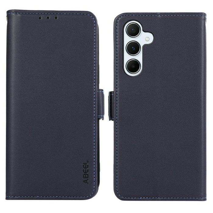 ABEEL - ABEEL Samsung Galaxy A17 5G / A17 4G / A26 5G Plånboksfodral Konstläder Blå