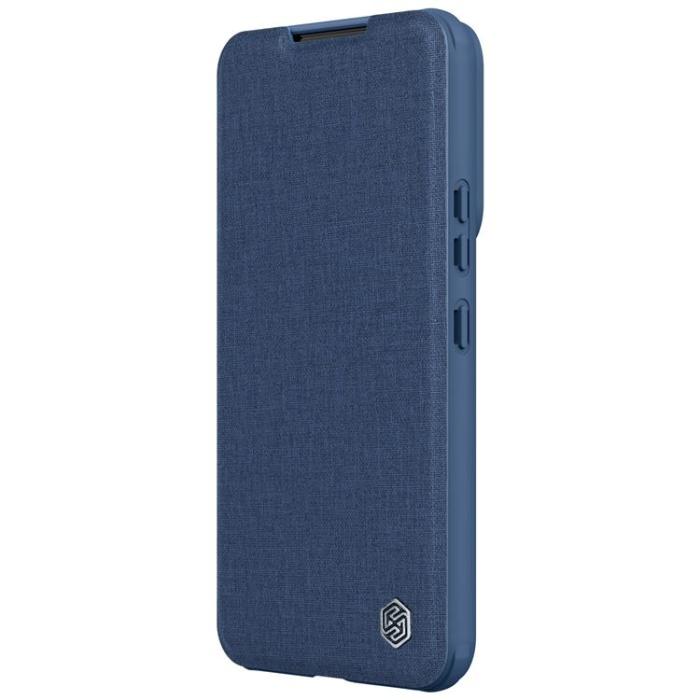 UTGATT1 - Nillkin Galaxy S22 Plus Plånboksfodral Kameraskydd Holster Flip - Blå