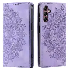 OEM - Mobilskal till Samsung Galaxy S26 Plus Magnetst&auml;ngning Konstl&auml;der M&ouml;nster Lila