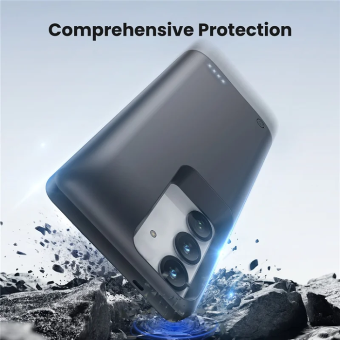 A-One Brand - Galaxy S25 Plus/S24 Plus Batteriskal 10000mAh TY-118 - Svart