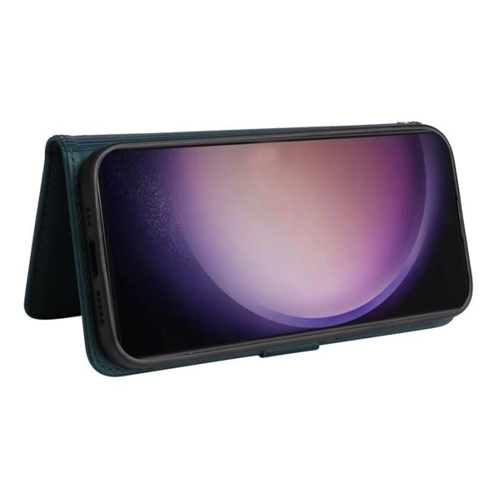 BETOPNICE - BETOPNICE Samsung Galaxy S24 Ultra Plånboksfodral Konstläder - Blå