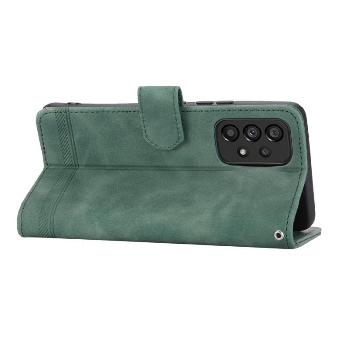 DIERFENG - DIERFENG DF-03 Plånboksfodral för Samsung Galaxy A53 5G - Konstläder - Grön
