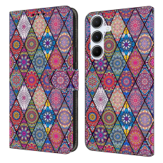 A-One Brand - Galaxy A17/A26 Plånboksfodral PU-läder Pattern Printing - Flerfärgad 