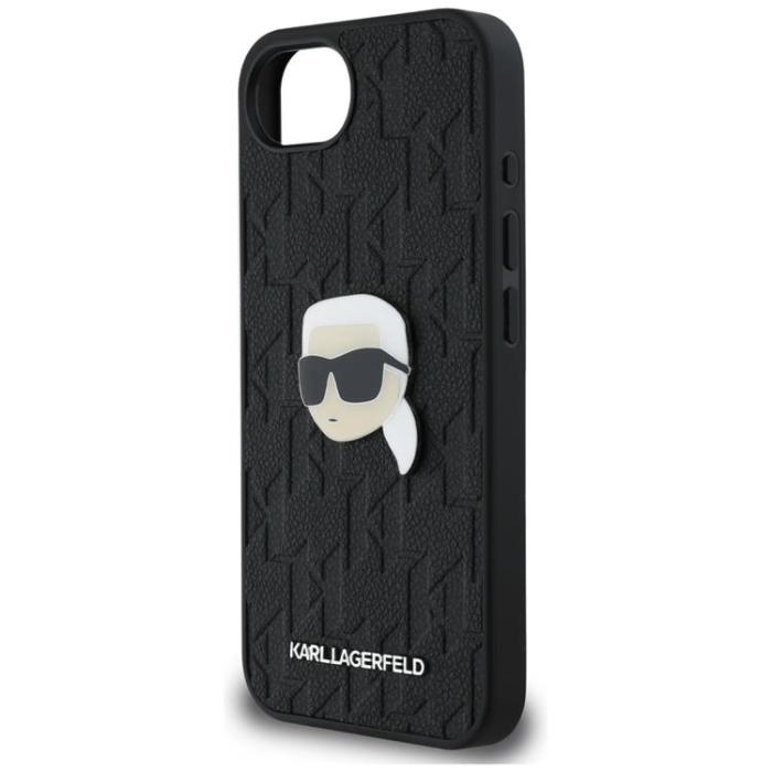 KARL LAGERFELD - Karl Lagerfeld iPhone 16e Mobilskal Monogram Karl Head Pin