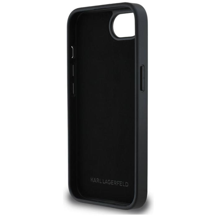 KARL LAGERFELD - Karl Lagerfeld iPhone 16e Mobilskal Monogram Karl Head Pin