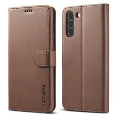 LC.imeeke - LC.IMEEKE Design Pl&aring;nboksfodral i Konstl&auml;der - Brun