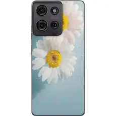 Gustaf - Mobilskal till Motorola Moto G75 med Sommarblommor