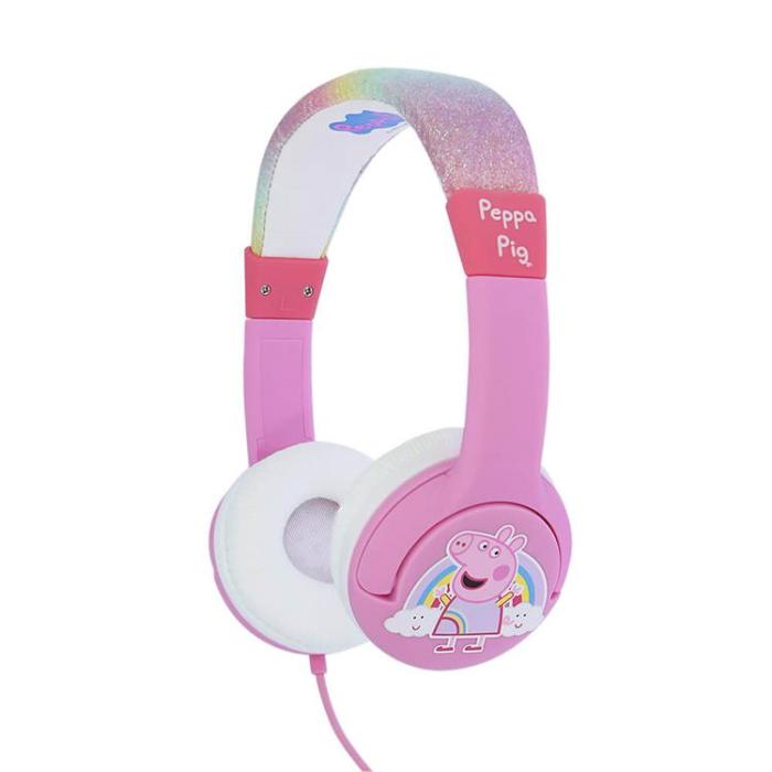 Peppa Pig - PEPPA PIG Hörlurar Junior On-Ear 85dB Prinsessan Peppa - Rosa