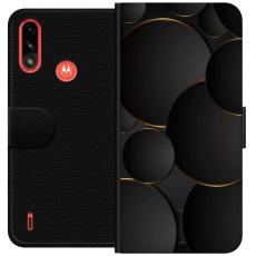 iSecrets - Plånboksfodral till Motorola Moto E7 Power med Lyxig Cirklar