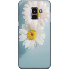 Gustaf - Mobilskal till Samsung Galaxy A8 (2018) med Sommarblommor
