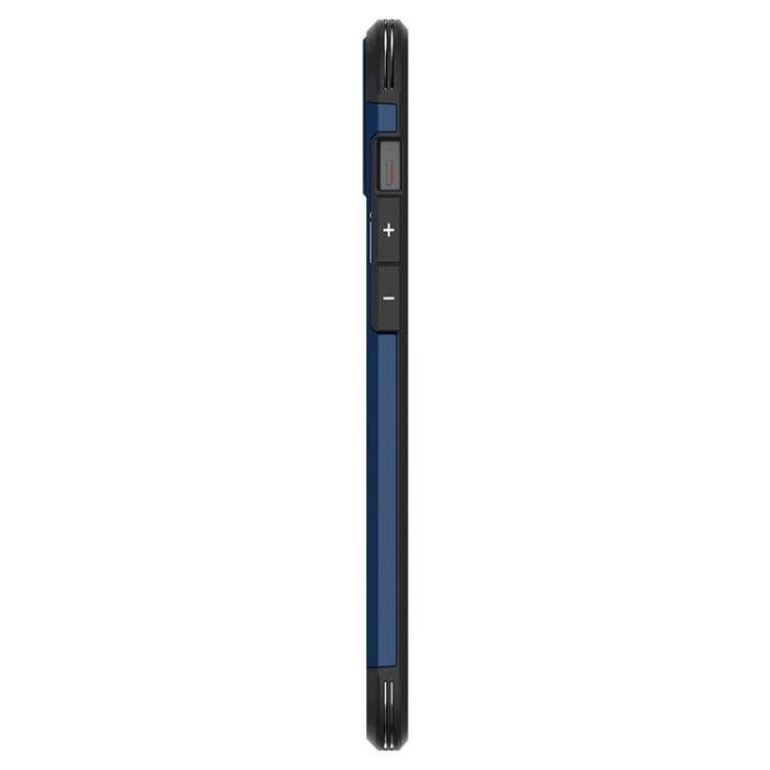 Spigen - Spigen iPhone 15 Plus Mobilskal Magsafe Tough Armor - Blå