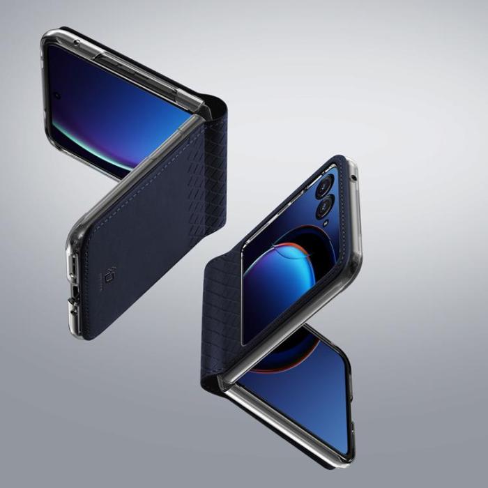Dux Ducis - Dux Ducis Motorola Razr 40 Ultra Mobilskal Bril - Blå