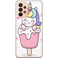 iSecrets - Mobilskal till Samsung Galaxy A23 5G med Glad enhörning