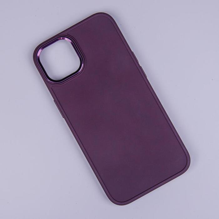 OEM - iPhone 16 Pro Max Mobilskal Satin - Vinröd
