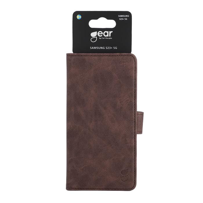 GEAR - GEAR Galaxy S23 Plus Mobilfodral - Brun