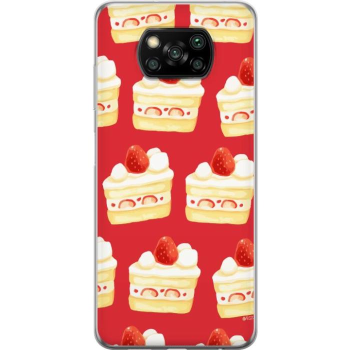 iSecrets - Mobilskal till Xiaomi Poco X3 NFC med Tårta