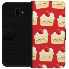 Gustaf - Pl&aring;nboksfodral till Samsung Galaxy J6+ med T&aring;rta