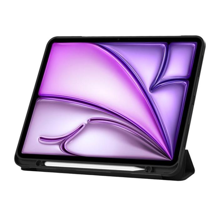 Tech-Protect - Tech-Protect iPad Air 13 (2024) Fodral med plats för pennna - Svart