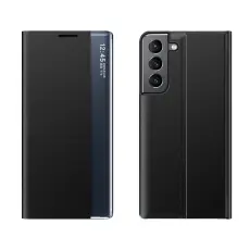 OEM - Galaxy S23 Plus Fodral Sleep Flip - Svart