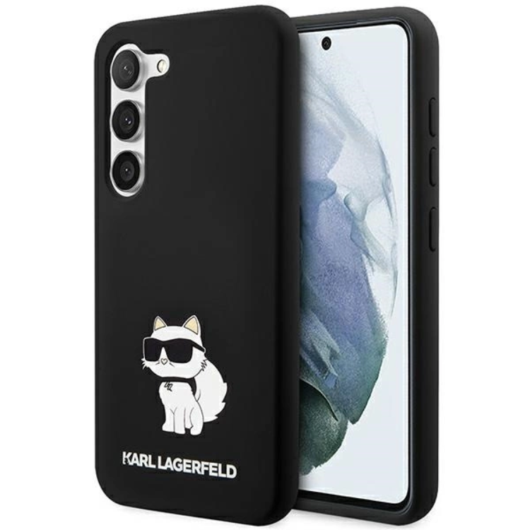 Karl Lagerfeld Galaxy S24 Plus Mobilskal Silikon Choupette - Svart | 2353 | AlltMobil