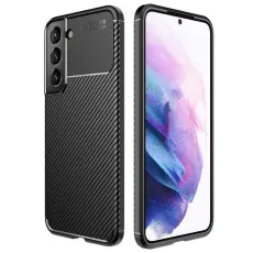 OEM - Carbon Fiber Skal Galaxy S22 Plus 5G - Svart