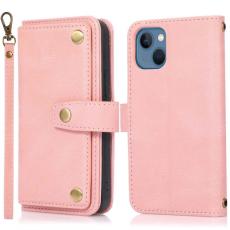 OEM - iPhone 14 Plus Plånboksfodral Flip - Rosa