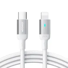 Joyroom - Joyroom A10 USB-C till Lightning kabel 20W 1.2m - Vit