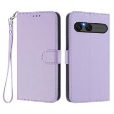 A-One Brand - Sony Xperia 10 VII Plånboksfodral Med Handledsrem - Ljuslila