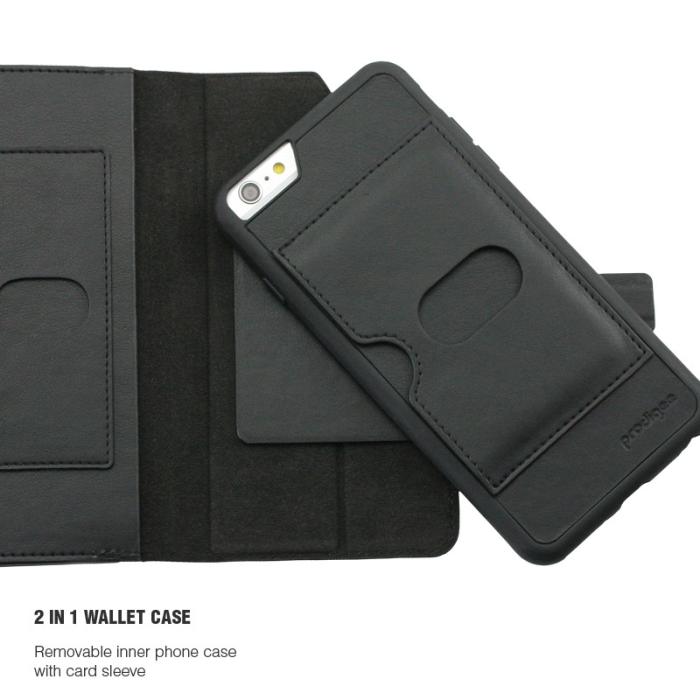 Prodigee - Prodigee Legacee Wallet till Apple iPhone 6(S) Plus - Svart