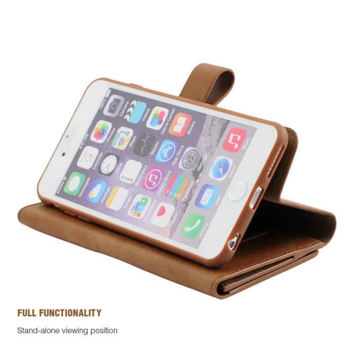 UTGATT1 - Prodigee Legacee Wallet till Apple iPhone 6(S) Plus - Brun