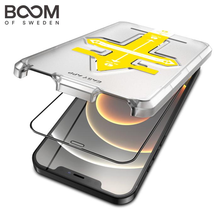 Boom of Sweden - BOOM Curved Härdat Glas Skärmskydd iPhone 12 Mini