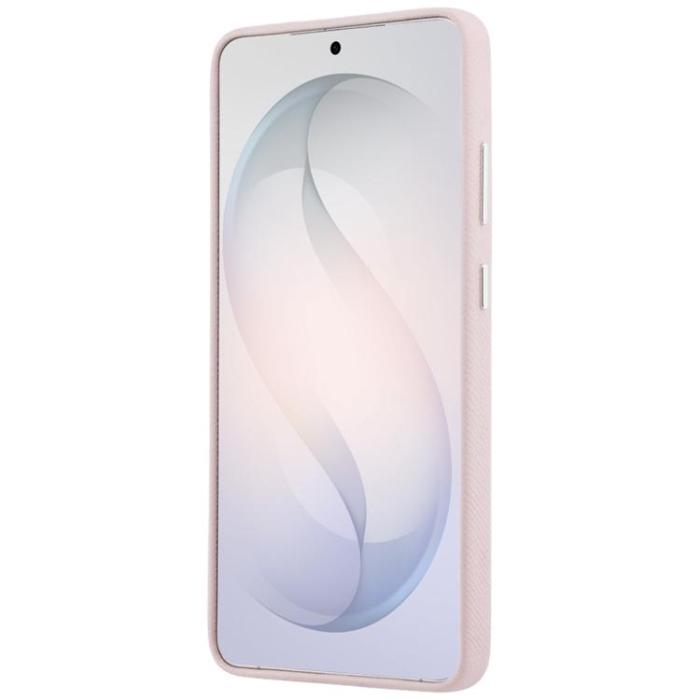 KARL LAGERFELD - Karl Lagerfeld Mobilskal För Galaxy S26 Ultra Grained Metal Resin Logo - Rosa