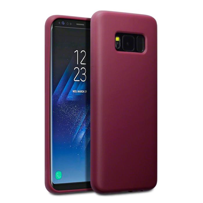 OEM - Gel Mobilskal till Samsung Galaxy S8 Plus - Röd