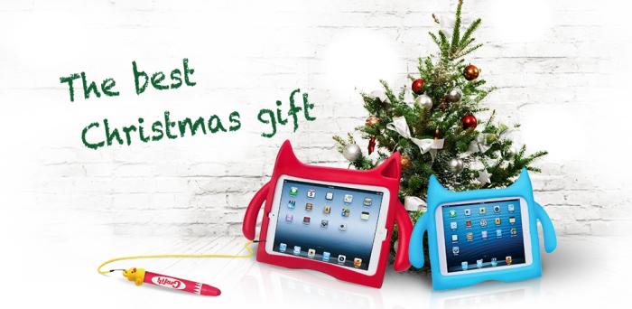 UTGATT5 - Ndevr iPadding Skal till iPad 2/3/4 - Röd