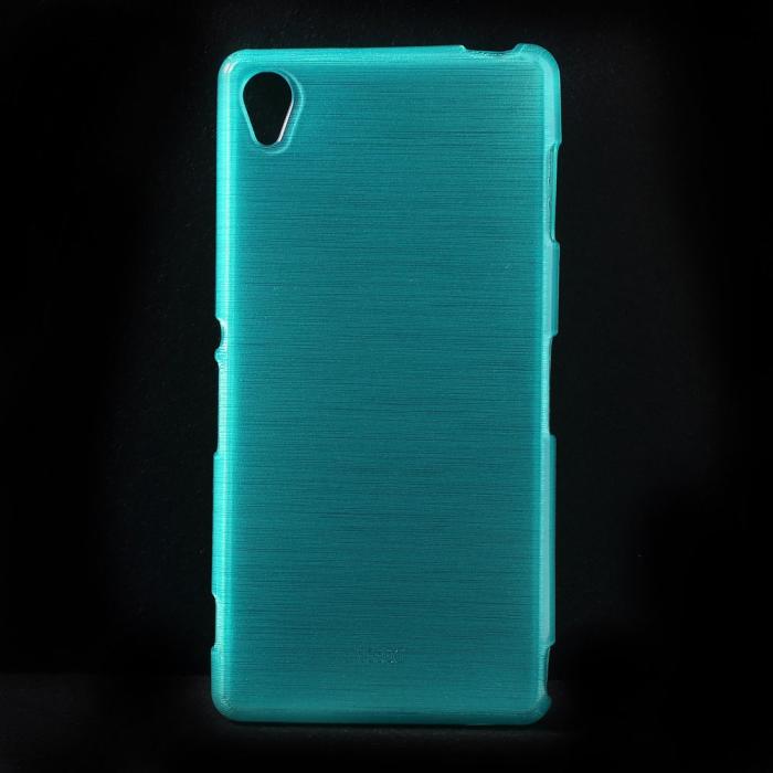 A-One Brand - Brushed Flexiskal till Sony Xperia Z3 - LjusBlå