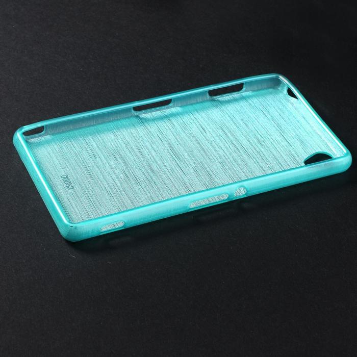 A-One Brand - Brushed Flexiskal till Sony Xperia Z3 - LjusBlå