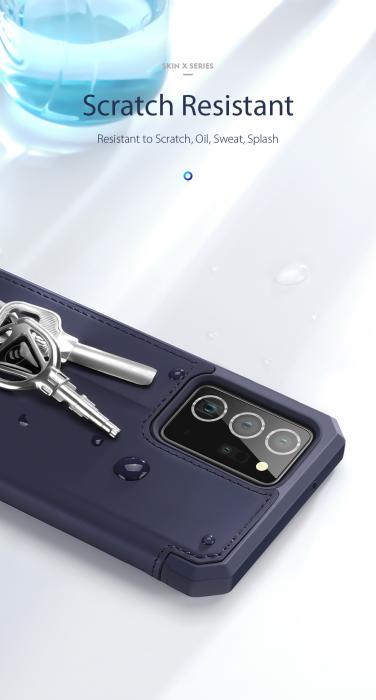 Dux Ducis - Dux Ducis Skin X Series Fodral till Galaxy S21 Ultra - Blå