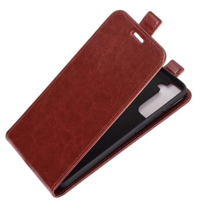 OEM - Flip mobilväska till Samsung Galaxy S21 - Brun