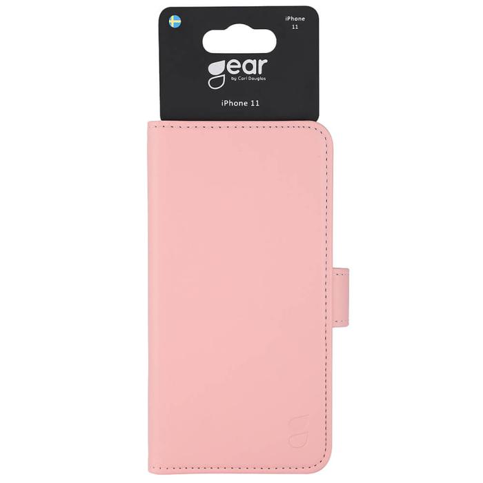 GEAR - GEAR iPhone 11 Plånboksfodral - Rosa