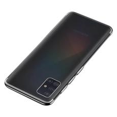 UTGATT5 - Clear Color skal Galaxy A51 Svart