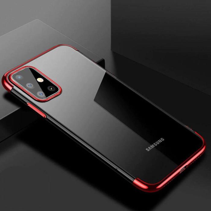 UTGATT5 - Clear Color skal Galaxy A51 Svart