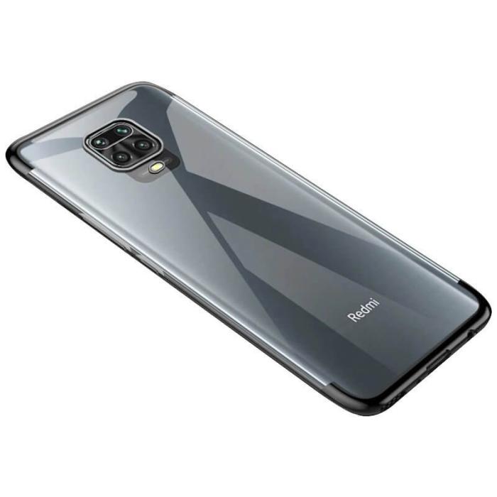 UTGATT1 - Clear Color skal Redmi 10X 4G/Redmi Note 9 Svart